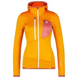 Ortovox - Women's Fleece Grid Hoody - Fleecejacke Gr L orange von Ortovox