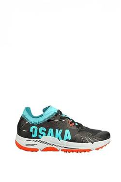 Osaka Unisex Hockeyschuhe Ido Mk1 - Analog Schwarz/Aquablau von Osaka