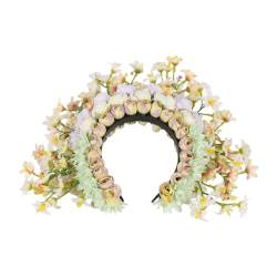 Ethnisches Blumen-Stirnband, modisch, floral, trendig, Haarschmuck für Partys, Damen-Haarschmuck von Osdhezcn