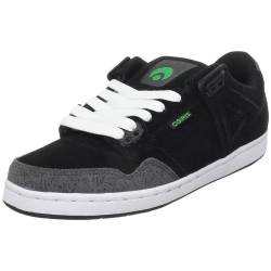 Osiris Caswell C4 Herren Skateschuh, Schwarz/Kohle/Grün, 42 EU von Osiris