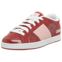 Osiris Damen Clint Sneaker, Weiß (Formel 1/Pink), 37 EU von Osiris