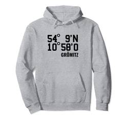 Grömitz Koordinaten Ostsee Urlaub Strand Küste Pullover Hoodie von Ostsee Bekleidung und Geschenkideen