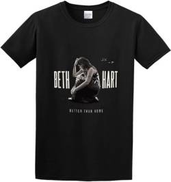 Beth Hart World Tour Concerts Mens T Shirt Logo Printed Tee Shirt Crew Neck T-Shirt for Mens Short Sleeve Tee Size 3XL von Otac