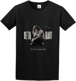 Beth Hart World Tour Concerts Mens T Shirt Logo Printed Tee Shirt Crew Neck T-Shirt for Mens Short Sleeve Tee Size XL von Otac