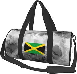 Flagge von Jamaika, Reisegepäck, Seesack, Sport, faltbar, faltbar, Marmorierung von Oudrspo