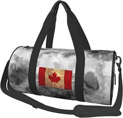 Flagge von Kanada, Reisegepäck, Seesack, Sport, faltbar, faltbar, Marmorierung von Oudrspo