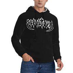 Oudrspo Hoodies Sweatshirt for Sepultura Herrenpullover Hoodie Langarm mit Kapuzenpullover Sweatshirt Casual Hoodies Sweatshirt Tops von Oudrspo