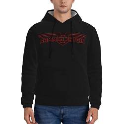 Oudrspo Sweatshirt for R-a-m-m-s-t-e-i-n Herren Casual Hoodie Leichtes Langarm Sport mit Kapuze -Sweatshirts mit Kapuzenpullover von Oudrspo