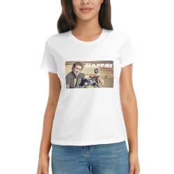 Peter German Maffay Damen Basic Kurzarm-T-Shirt, Klassische Passform, kurzärmliges Rundhals-T-Shirt, erhältlich in Übergröße von Oudrspo