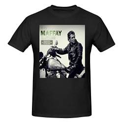 Peter T-Shirt Maffay Herren Kurzarm T-Shirt Cotton Crewneck T-Shirt Athletic Shirt von Oudrspo