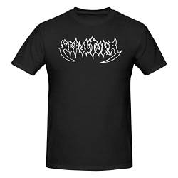 T-Shirt for Sepultura Herren Kurzarm T-Shirt Cotton Crewneck T-Shirt Athletic Shirt von Oudrspo