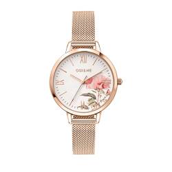 Oui & Me Fleurette Orologio Donna Solo Tempo in Acciaio, PVD ORO rosa - ME010301 von Oui & Me