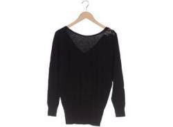 Oui Damen Pullover, schwarz von Oui