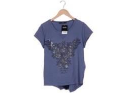 Oui Damen T-Shirt, blau von Oui