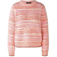 Oui Sweatshirt Pullover, apricot red von Oui