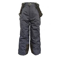 Outburst - Jungen Skihose Schneehose Latzhose atmungsaktiv Winddicht 10.000 mm Wassersäule, dunkelblau – 3812901956, Größe 176 von Outburst