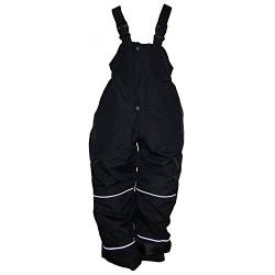 Outburst - Pantalon de ski neige pantalons garçons et filles imperméables, noir - 110schwarz von Outburst