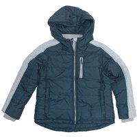 Outburst Winterjacke Outburst Jungen Steppanorak Anorak Jacke Winterjacke marine hellgrau (1-St) von Outburst