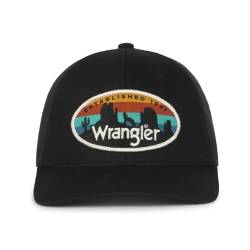 Outdoor Cap Herren Wrangler Western Cap by Baseballkappe, Schwarz, One Size von Outdoor Cap