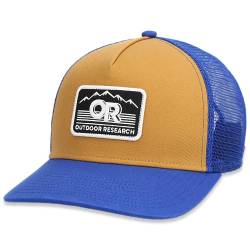 Outdoor Research Advocate Trucker Cap - Druckknopfverschluss & atmungsaktiver Netzrücken mit Vintage Design, Topas, Einheitsgröße von Outdoor Research