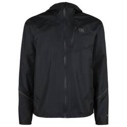 Outdoor Research - Helium Rain Jacket - Regenjacke Gr L schwarz von Outdoor Research