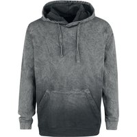 Outer Vision Kapuzenpullover - Slam Hoodie - S bis XL - für Männer - Größe S - grau/schwarz von Outer Vision