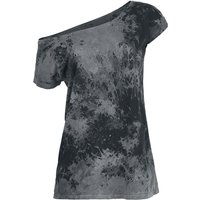 Outer Vision T-Shirt - Marylin - S bis XL - für Damen - Größe L - grau von Outer Vision