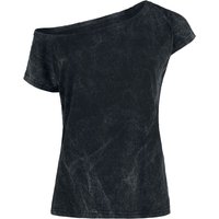 Outer Vision T-Shirt - Top Marylin - S bis 4XL - für Damen - Größe M - schwarz von Outer Vision