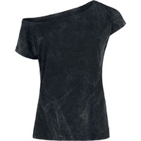 Outer Vision T-Shirt - Top Marylin - S bis 4XL - für Damen - Größe XL - schwarz von Outer Vision