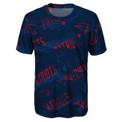 Kinder NFL Dri-Tek Shirt - NOISE New England Patriots von Outerstuff