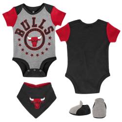 NBA Baby Bib & Bootie Set Chicago Bulls von Outerstuff