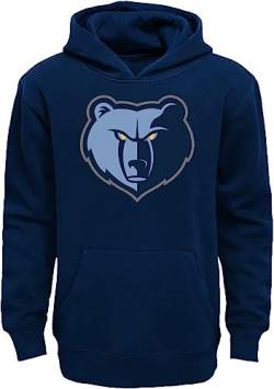 NBA Youth 8–20 Team Color Primary Logo Pullover Fleece Sweatshirt Hoodie, Memphis Grizzlies, 10-12 von Outerstuff