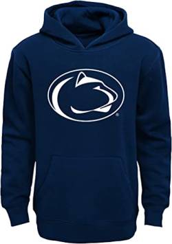 NCAA Youth 8-20 Team-Farbe Primary Logo Fleece Sweatshirt Hoodie, Penn State Nittany Lions Navy, L von Outerstuff