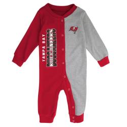 NFL Fleece Baby Coverall - Tampa Bay Buccaneers von Outerstuff