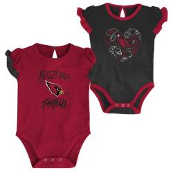 NFL Mädchen Baby 2er Body-Set Arizona Cardinals von Outerstuff