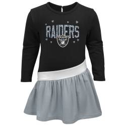 NFL Mädchen Tunika Jersey Kleid - Las Vegas Raiders von Outerstuff