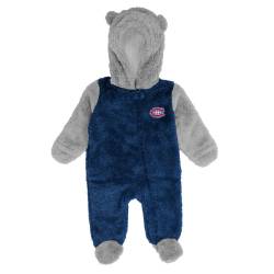 NHL Teddy Fleece Baby Overall - Montreal Canadiens von Outerstuff
