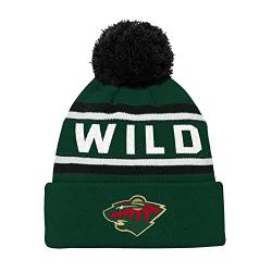 Outerstuff Kinder NHL Wintermütze - Jacquard Cuff Minnesota Wild von Outerstuff