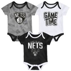 Outerstuff NBA Baby 3er Body-Set Brooklyn Nets von Outerstuff