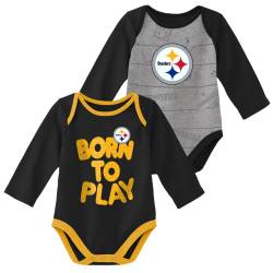 Outerstuff NFL Baby 2er Body-Set Pittsburgh Steelers von Outerstuff