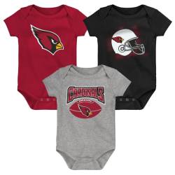 Outerstuff NFL Baby 3er Body-Set Arizona Cardinals von Outerstuff