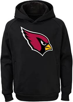 Outerstuff NFL Youth Team Color Performance Primary Logo Pullover Sweatshirt Hoodie, Arizona Cardinals Schwarz, 14-16 von Outerstuff
