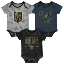 Outerstuff NHL Baby 3er Body-Set Vegas Golden Knights von Outerstuff