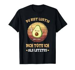 Du bist lustig - Avocado Schlafanzug Vegan Avocado T-Shirt von Outfits und Pyjamas Avocado