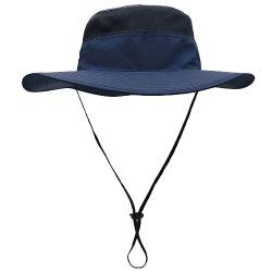 Outfly Breite Krempe Sonnenhut für Herren Damen Mesh Bucket Hat Leichter Bonnie Hut Outdoor Angelhut von Outfly