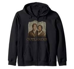 Outlander Sepia Poster Kapuzenjacke von Outlander