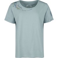 Outlander T-Shirt - Craigh Na Dun - S bis XXL - für Damen - Größe XXL - blau  - EMP exklusives Merchandise! von Outlander