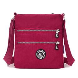 Outreo Umhängetasche Damen Schultertasche Leichter Messenger Bag Reisetasche Wasserdicht Taschen Designer Kuriertasche Mode Sporttasche für Mädchen von Outreo