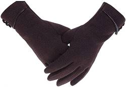 ehsbuy Outrip Womens Lady Winter Warme Handschuhe Touchscreen-Telefon Winddicht gefütterte dicke Handschuhe von Outrip