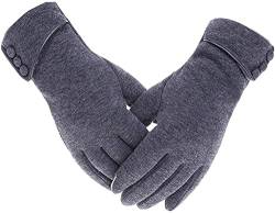 ehsbuy Outrip Womens Lady Winter Warme Handschuhe Touchscreen-Telefon Winddicht gefütterte dicke Handschuhe von Outrip